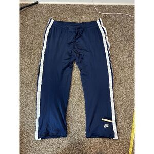 Vintage Nike Y2K Navy Blue Mens Sweatpants Joggers size‎ XXL Gray Tag Jersey
